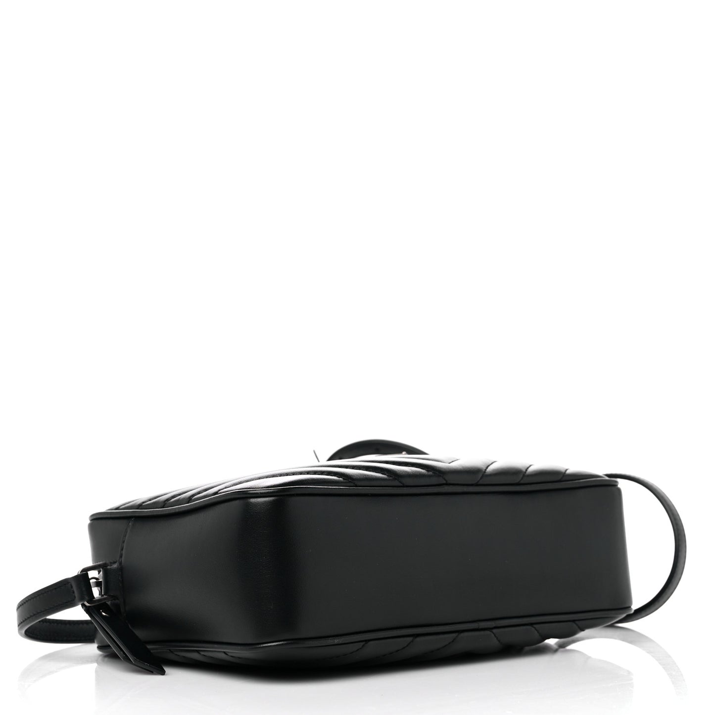 Calfskin Matelasse Monogram Lou Camera Bag Black