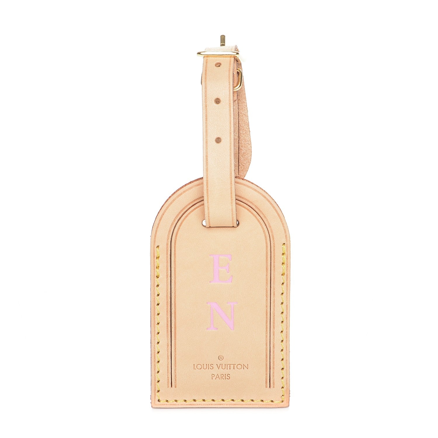 Louis Vuitton Vachetta Luggage Tag 4 of 6