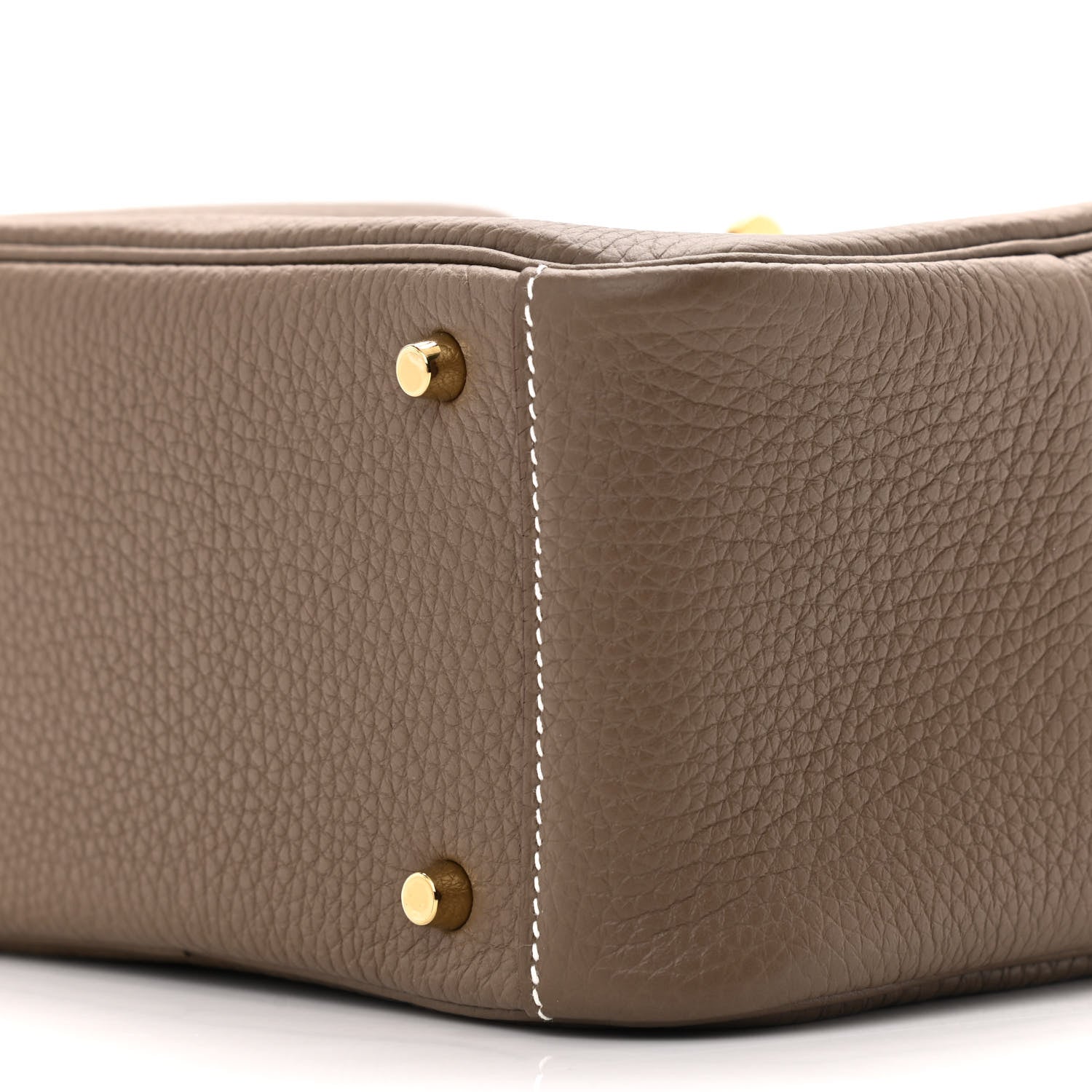 Hermes Taurillon Clemence Mini Lindy 20 Etoupe 10 of 13