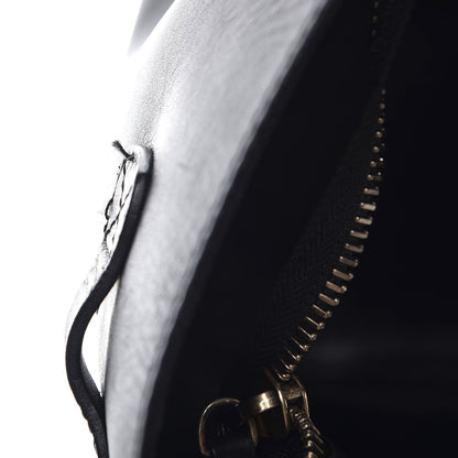Celine Elephant Calfskin Mini Bi-Color Luggage Black White 15 of 17