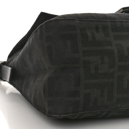 Fendi Zucchino Mama Baguette Black 7 of 11