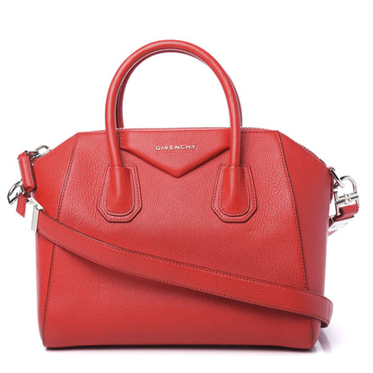 Givenchy Sugar Goatskin Small Antigona Red 1 of 13
