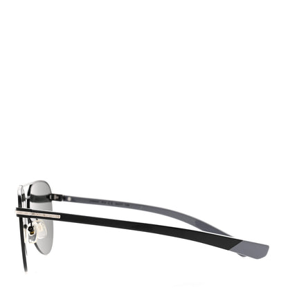 Louis Vuitton Metal Aviator Sunglasses Z1006W Black Grey 3 of 9