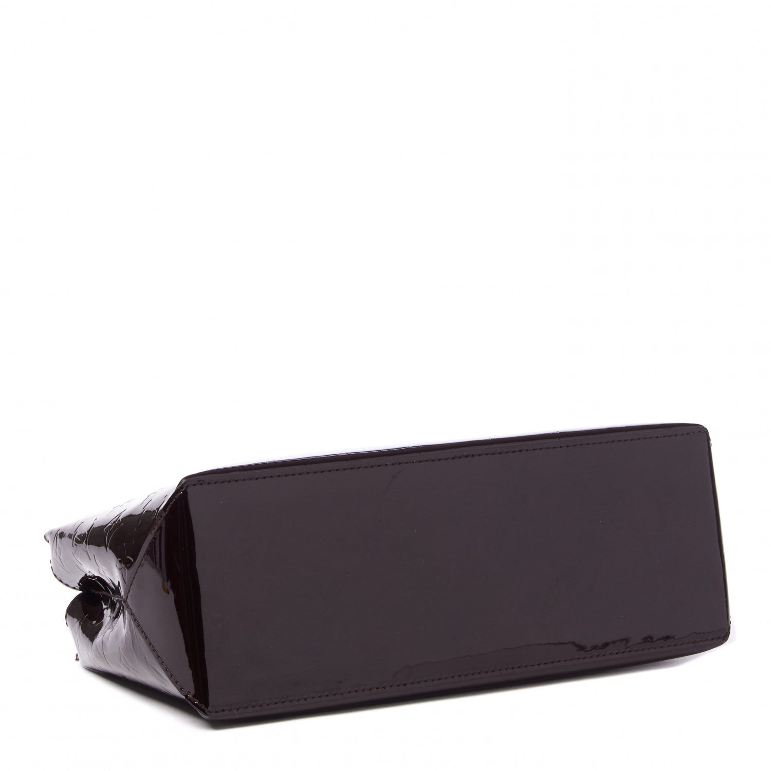 Louis Vuitton Vernis Wilshire PM Amarante 3 of 8