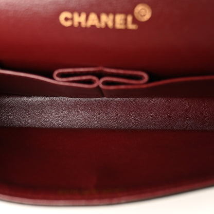 Chanel Lambskin Quilted Medium Double Flap Black 5 of 10