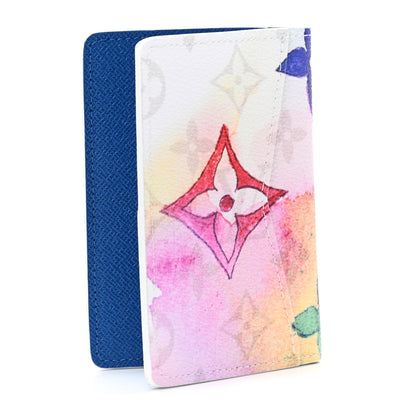Louis Vuitton Monogram Watercolor Pocket Organizer NM Multicolor 3 of 6
