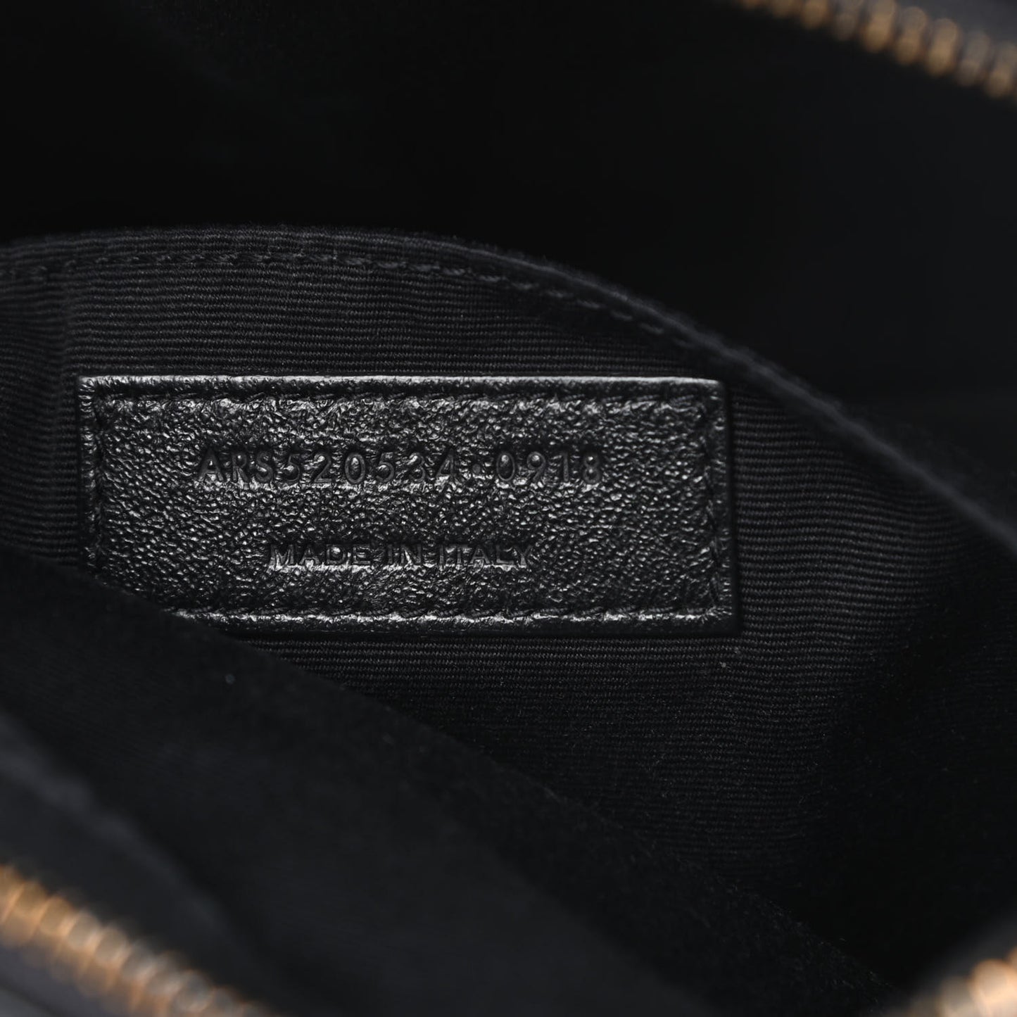 Calfskin Matelasse Monogram Lou Camera Bag Black