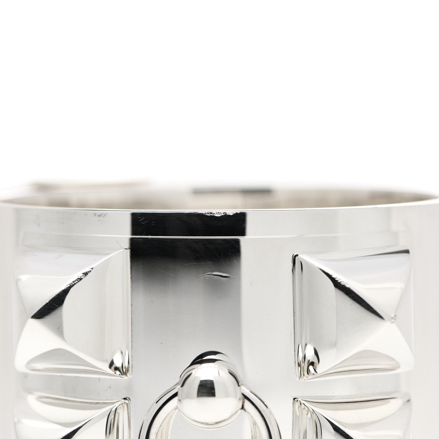 Hermes Sterling Silver Collier De Chien Bracelet SH 7 of 7
