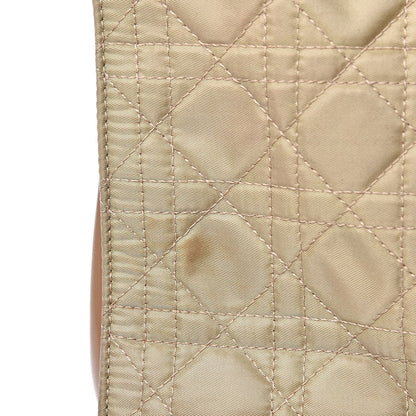 Christian Dior Nylon Cannage Shopper Tote Beige 13 of 13
