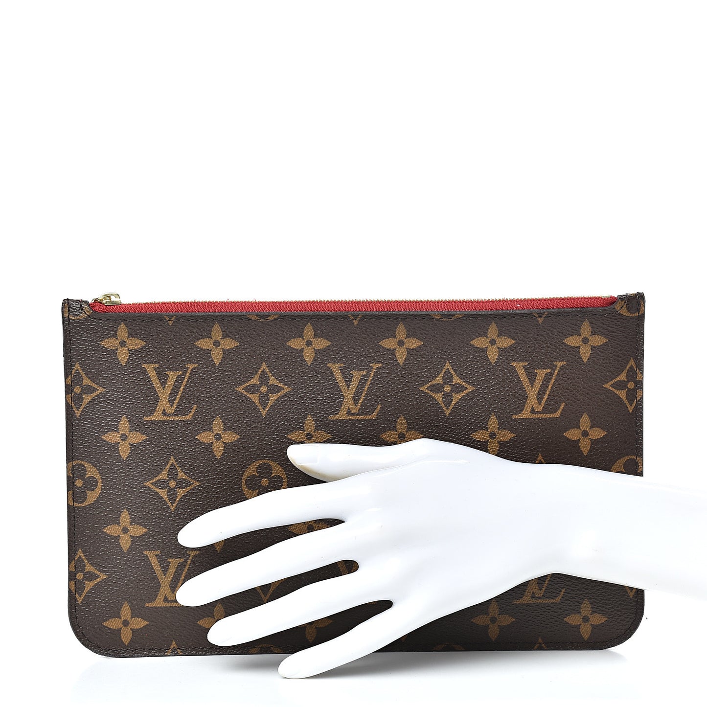 Monogram Neverfull MM GM Pochette Cherry