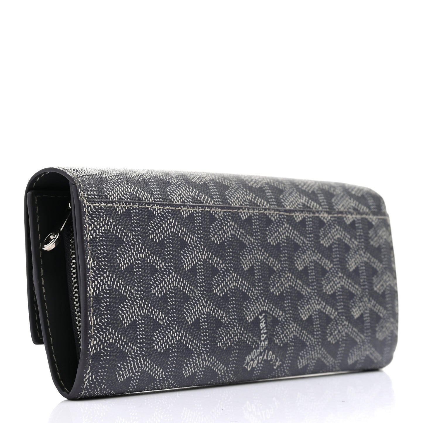Goyardine Varenne Long Wallet Grey