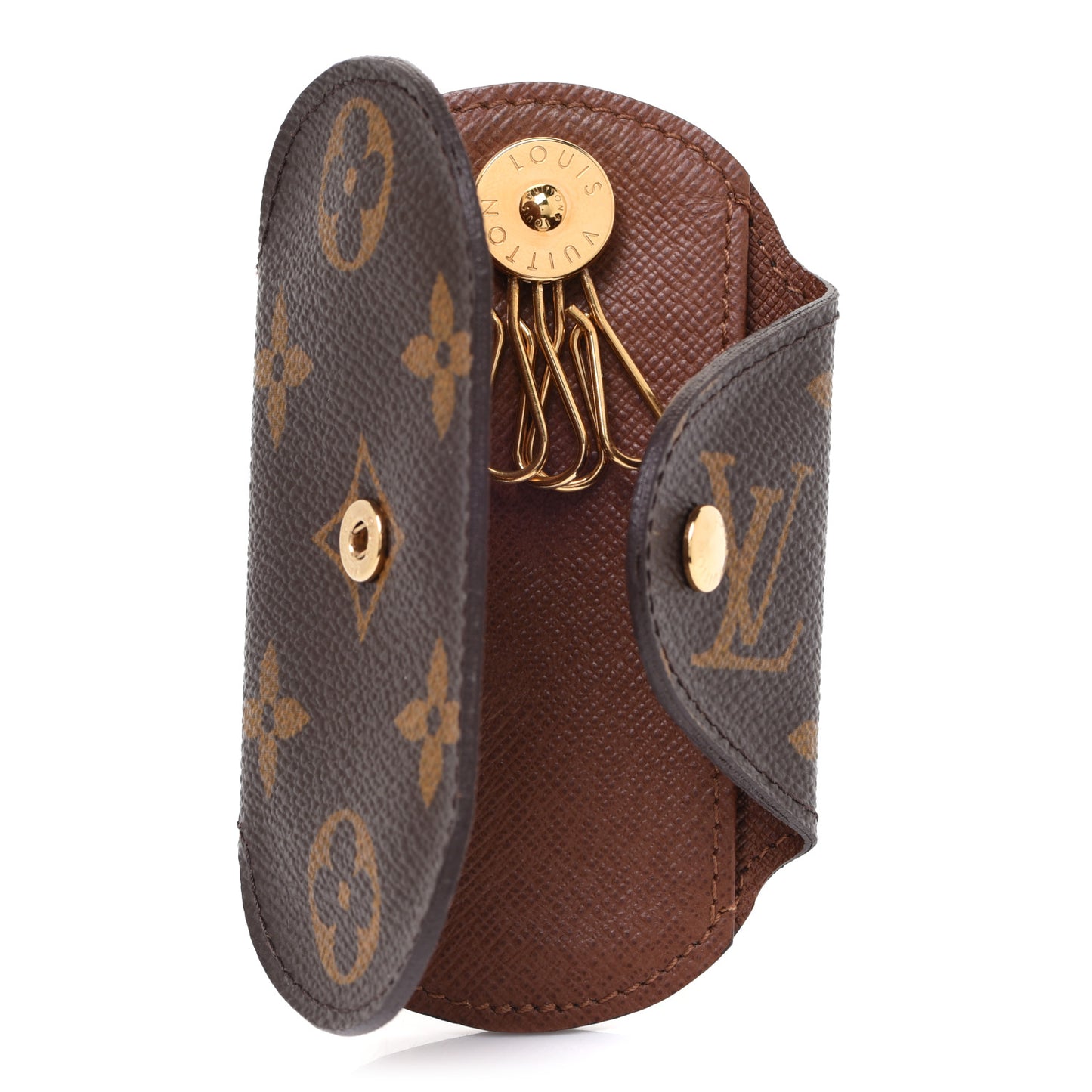 Monogram Round Key Holder PM