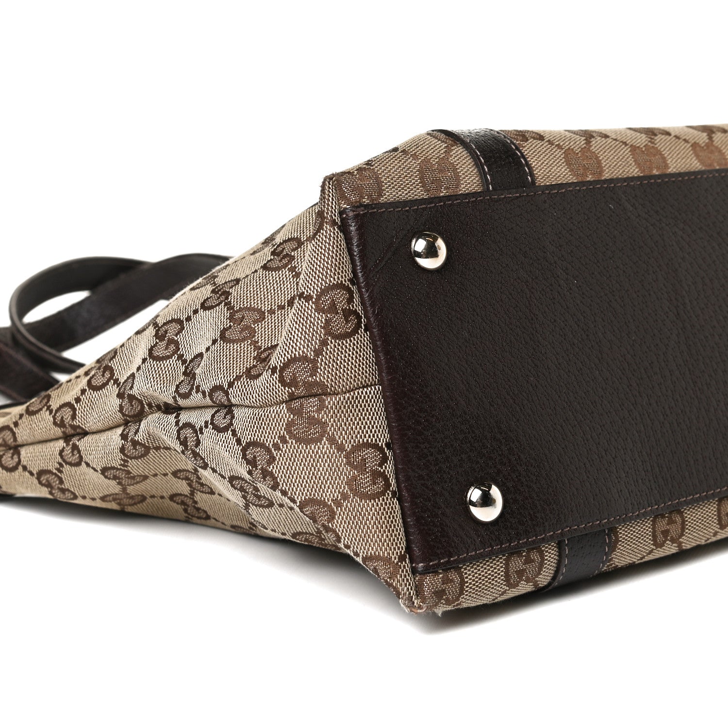 Gucci Monogram Medium Abbey Tote Dark Brown 11 of 11