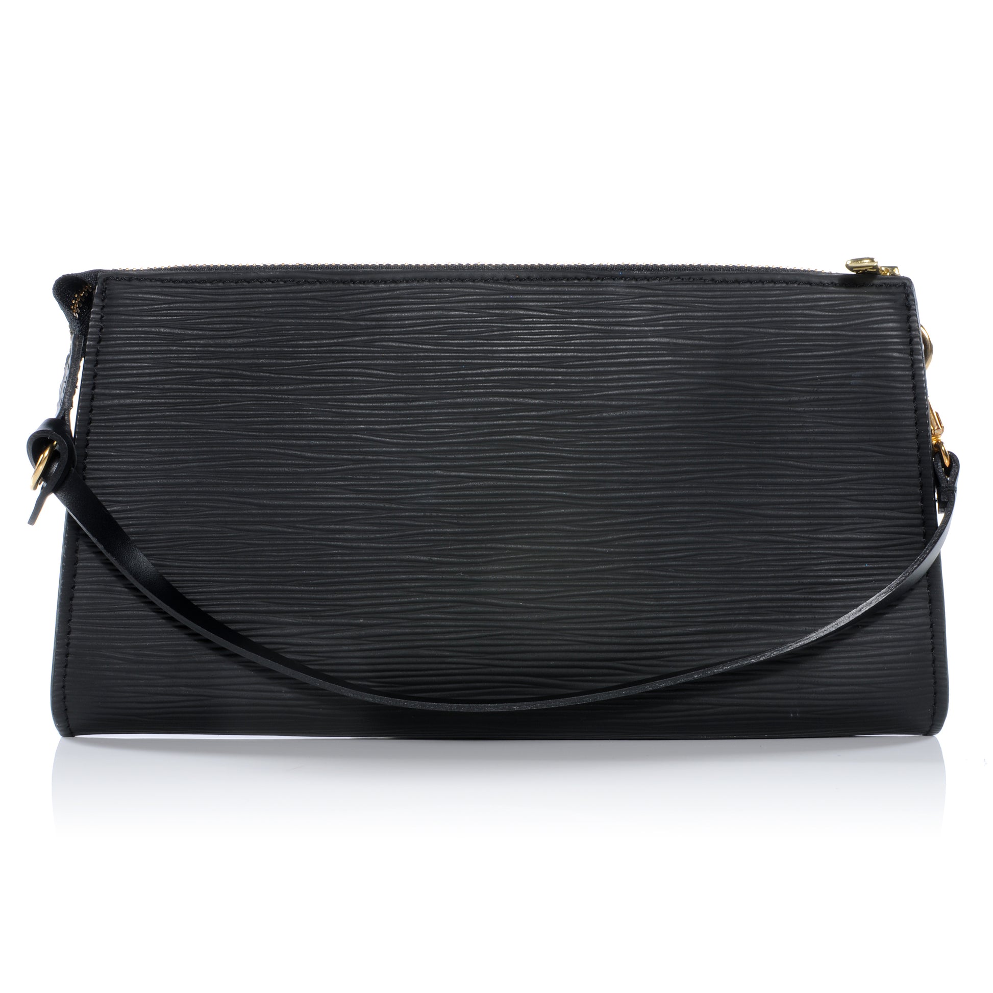 Louis Vuitton Epi Pochette Accessories 24 Black 3 of 7