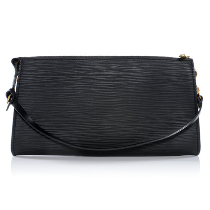 Louis Vuitton Epi Pochette Accessories 24 Black 3 of 7