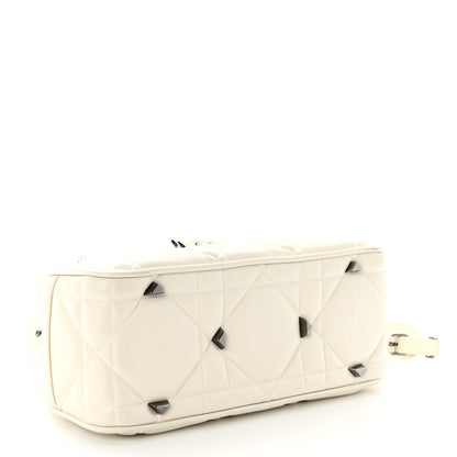 Christian Dior Calfskin Cannage Small The Lady 95.22 Ivory 4 of 10