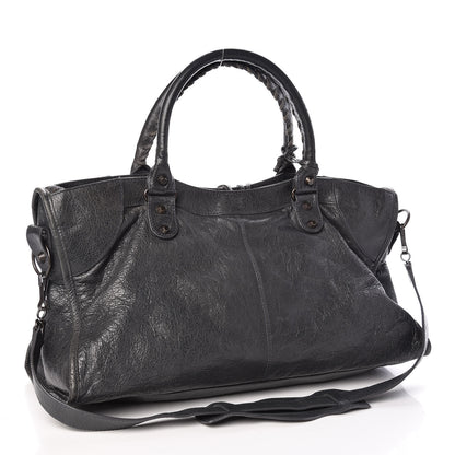 Balenciaga Agneau Classic Hardware Part Time Anthracite 3 of 14