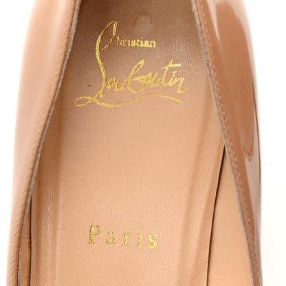 Christian Louboutin Patent Pigalle Follies 85 Pumps 39.5 Nude 7 of 9