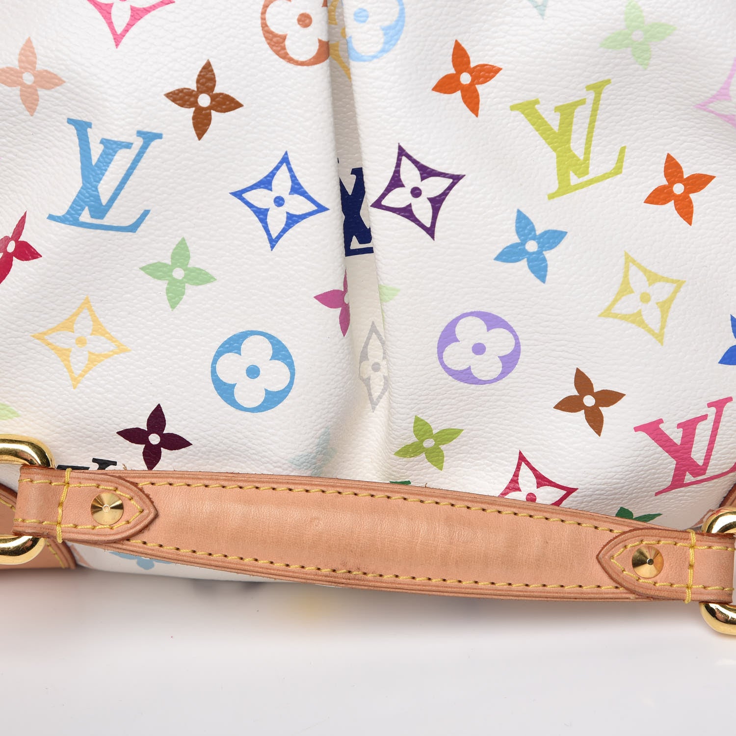 Louis Vuitton Monogram Multicolor Judy MM White 9 of 13