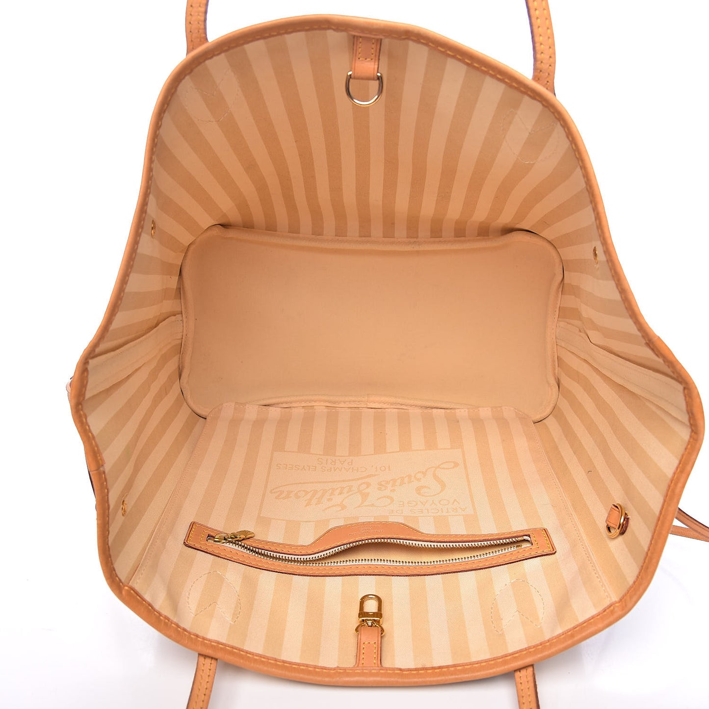 Monogram Rayures Neverfull MM