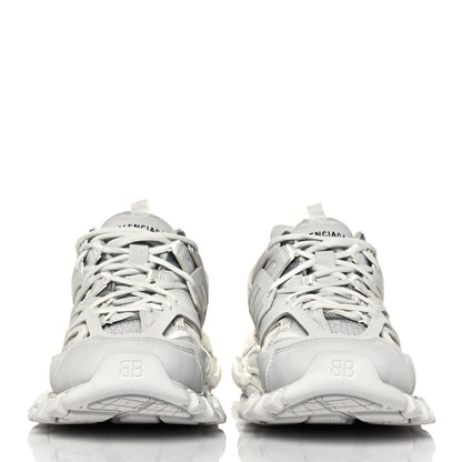 Balenciaga Rubber Mesh Fabric Monocolor Recycled Sole Womens Track Sneakers 40 White 2 of 9