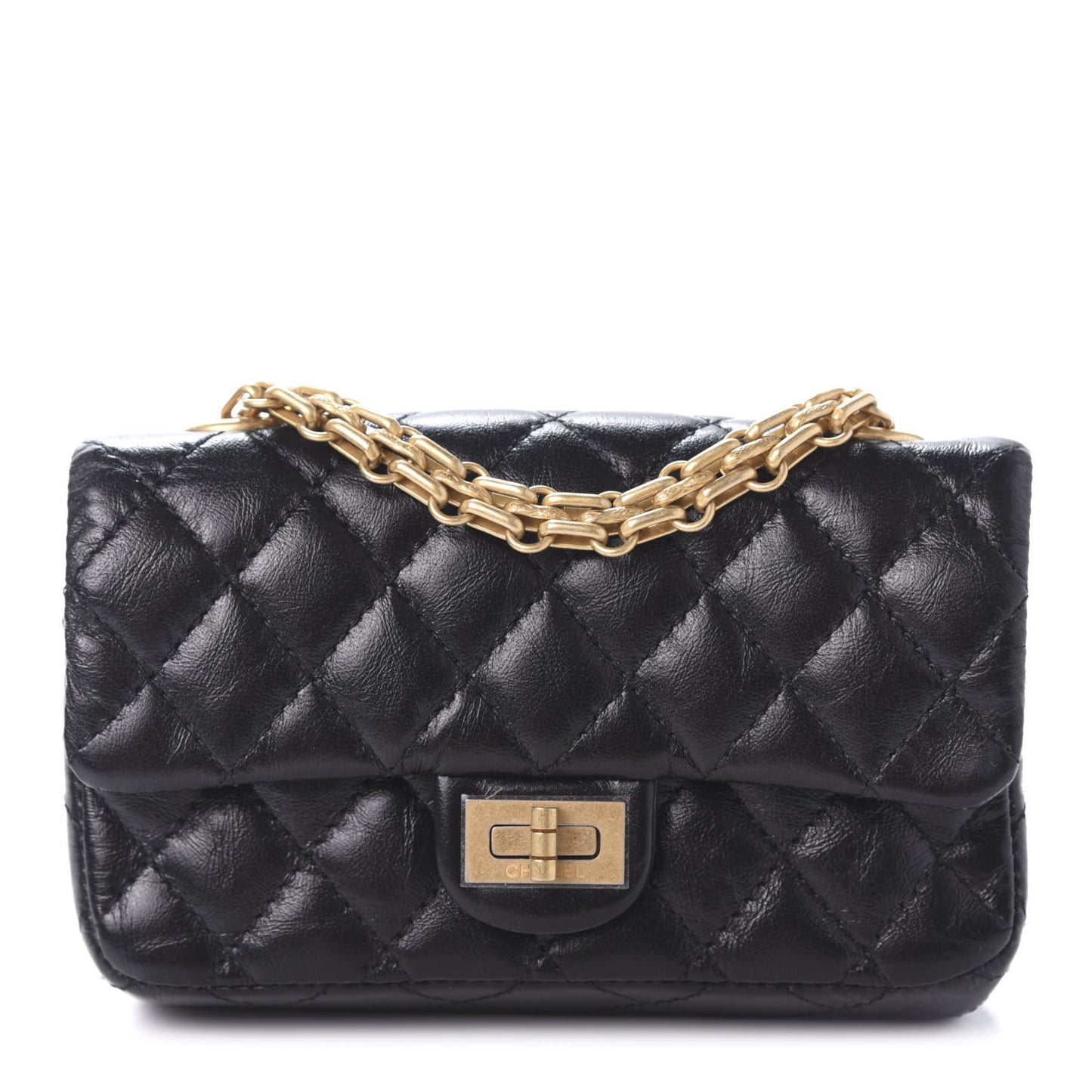 Lambskin Calfskin Tweed Success Story Set of 4 Minis Bags Black