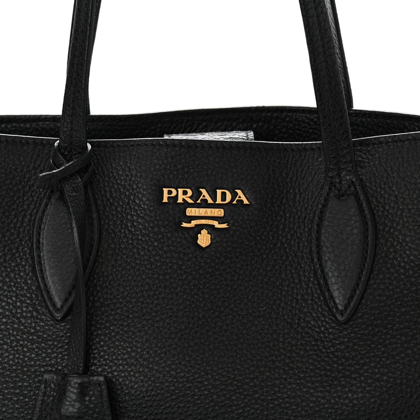 Vitello Phenix Tote Black
