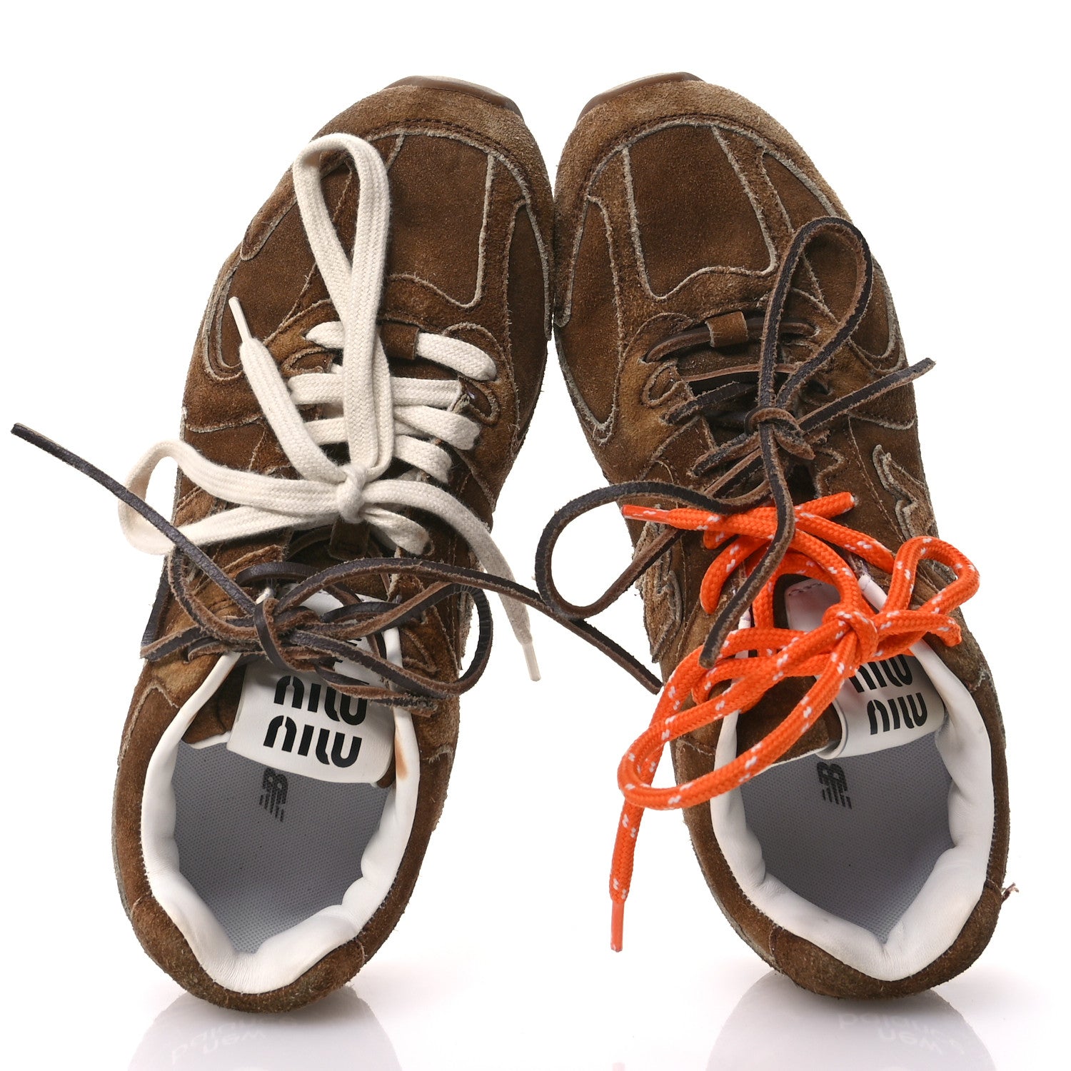 Miu Miu X NEW BALANCE Suede 530 SL Sneakers 37 Cinnamon 2 of 7