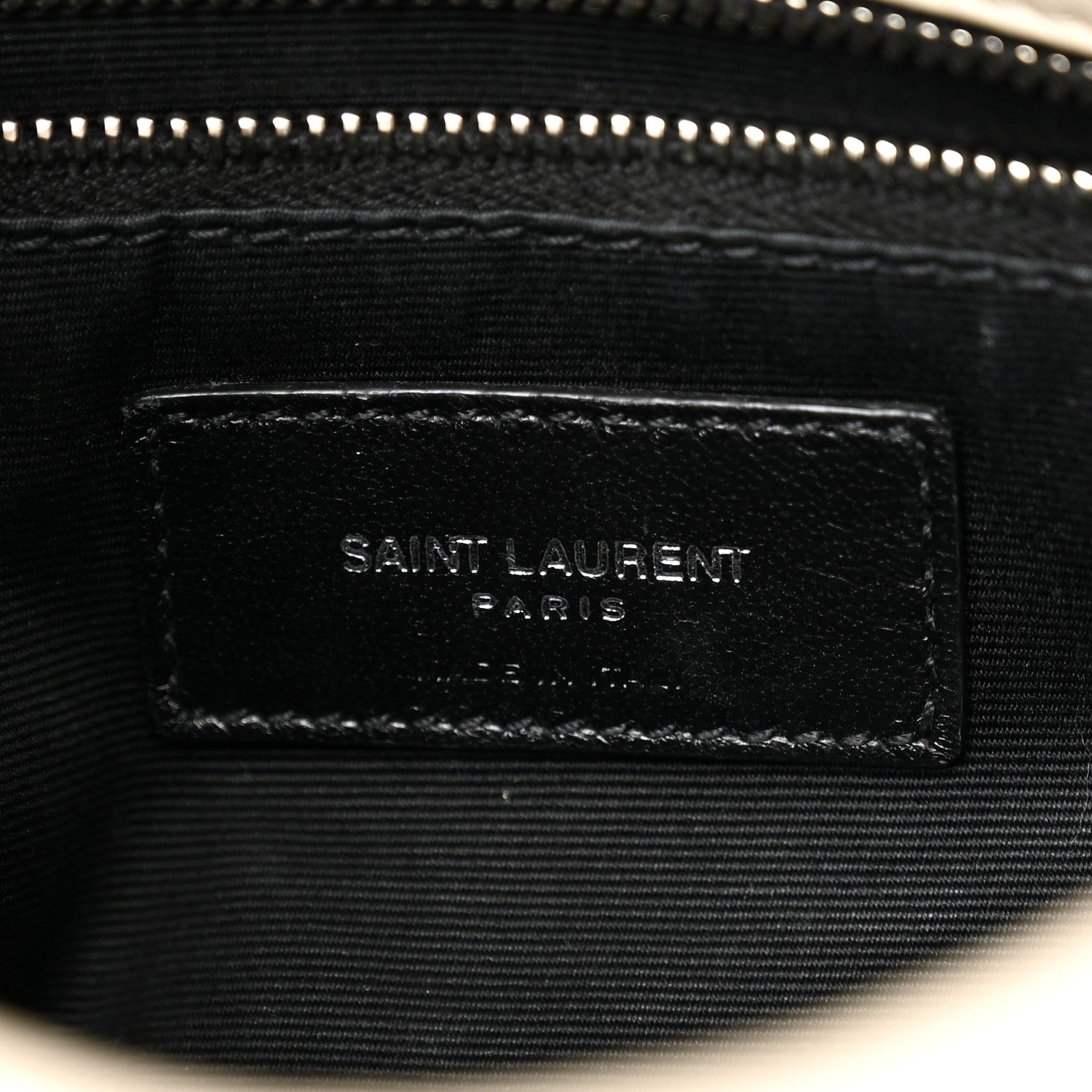 Saint Laurent Lambskin Quilted Toy Loulou Puffer Monogram Chain Satchel Crema Soft 6 of 11