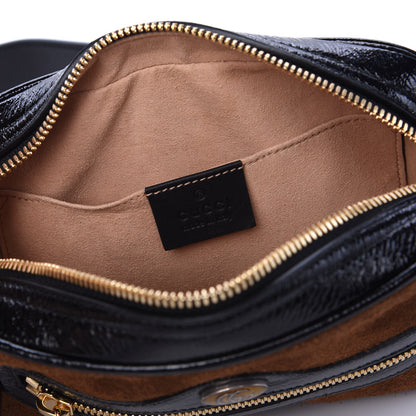 Gucci Suede Small Ophidia Belt Bag 85 34 Brown 5 of 9