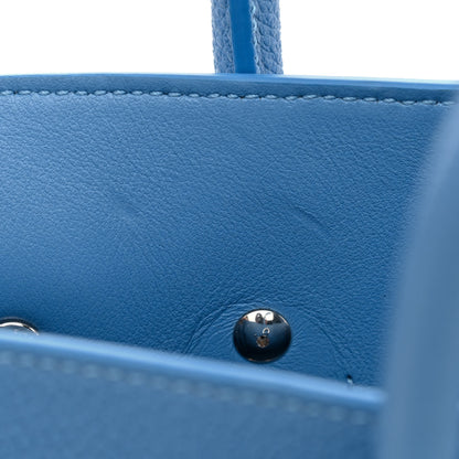 Saint Laurent Grained Calfskin Baby Sac De Jour Blue Clair 8 of 11