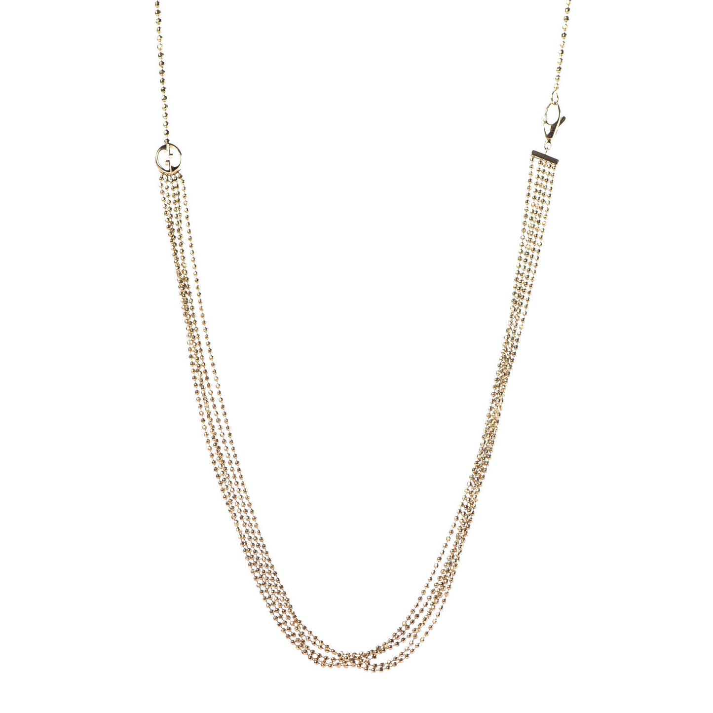 18K Yellow Gold GG Signature Statement Necklace