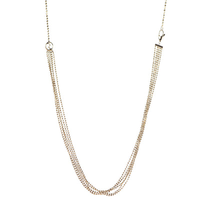 Gucci 18K Yellow Gold GG Signature Statement Necklace 1 of 6