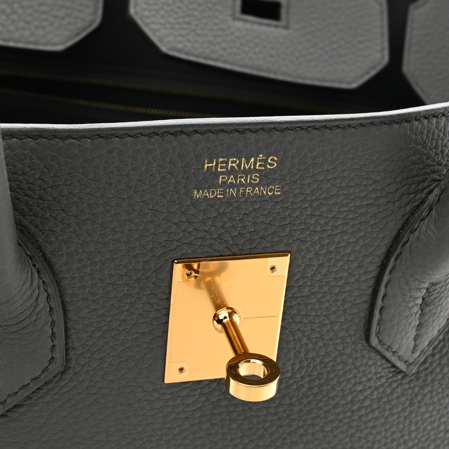 Hermes Togo BIRKIN 35 Vert Amande 6 of 14