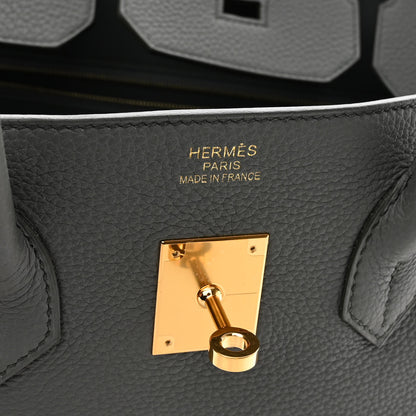 Hermes Togo BIRKIN 35 Vert Amande 6 of 14