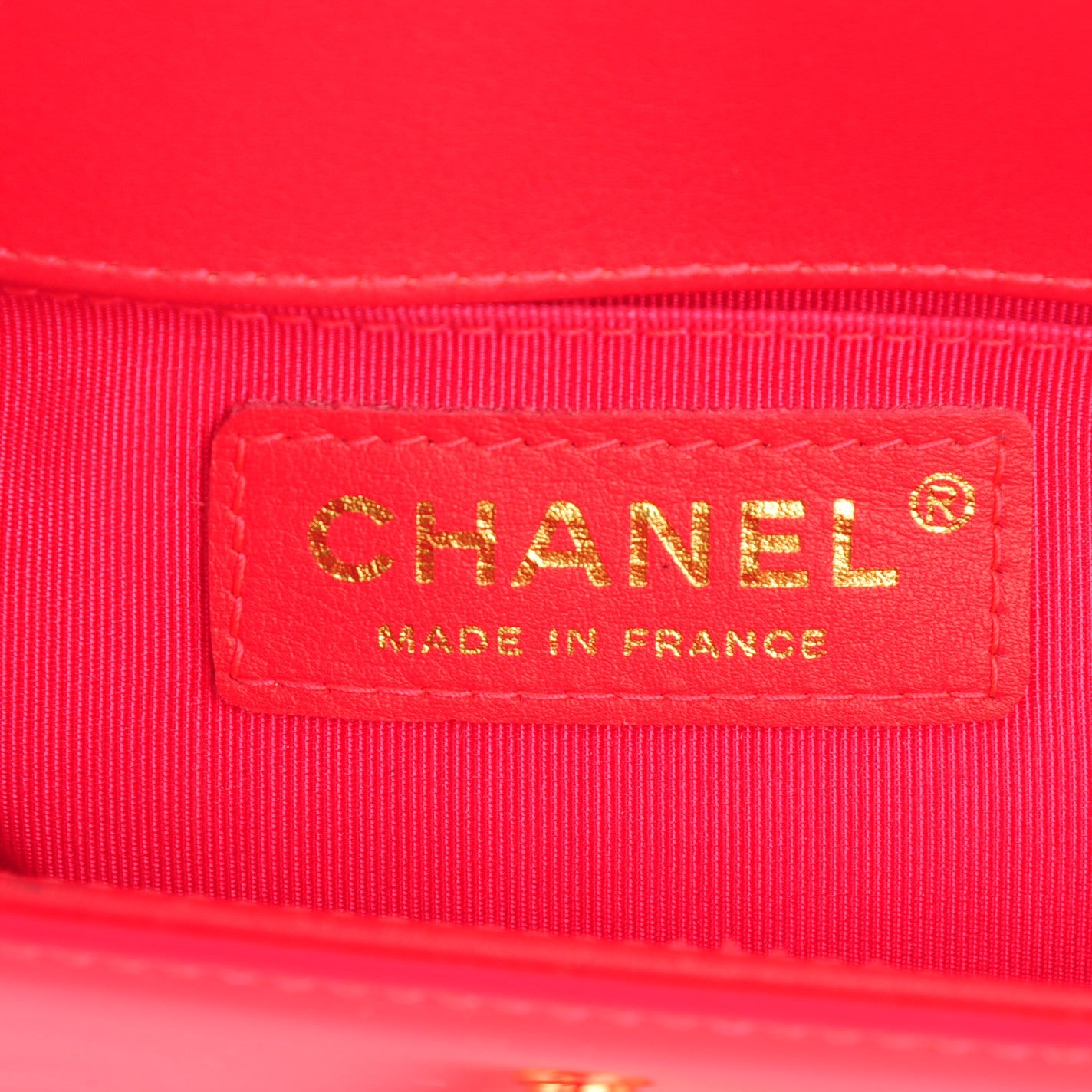 Chanel Patent Calfskin Quilted Small Boy Flap Pink 6 of 9