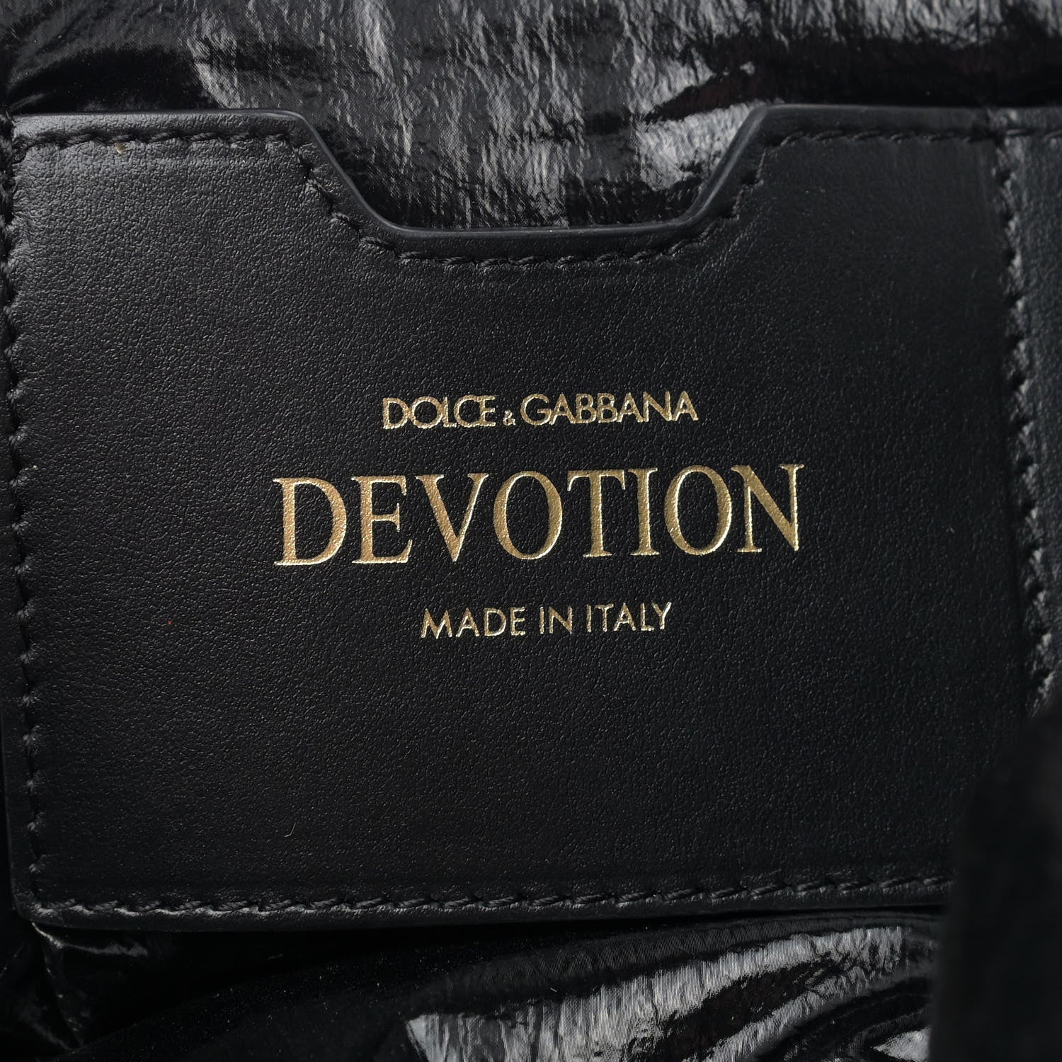 Dolce & Gabbana Nylon Devotion Shoulder Bag Black 5 of 8