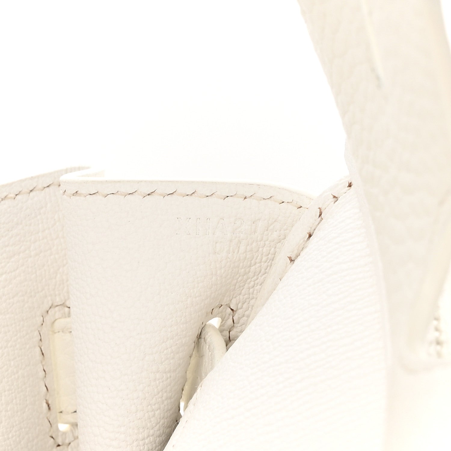Hermes Taurillon Clemence Birkin 30 White 7 of 18