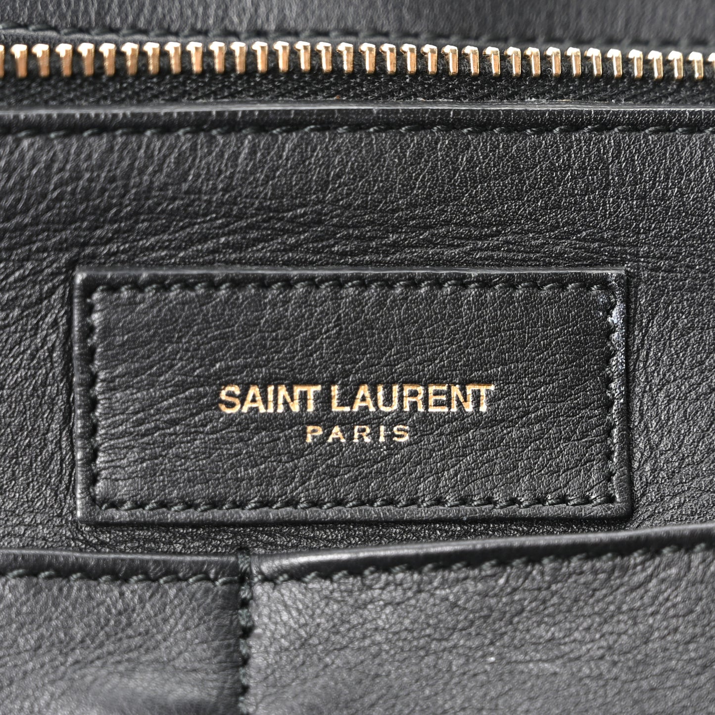 Calfskin Medium Classic Y Cabas Black