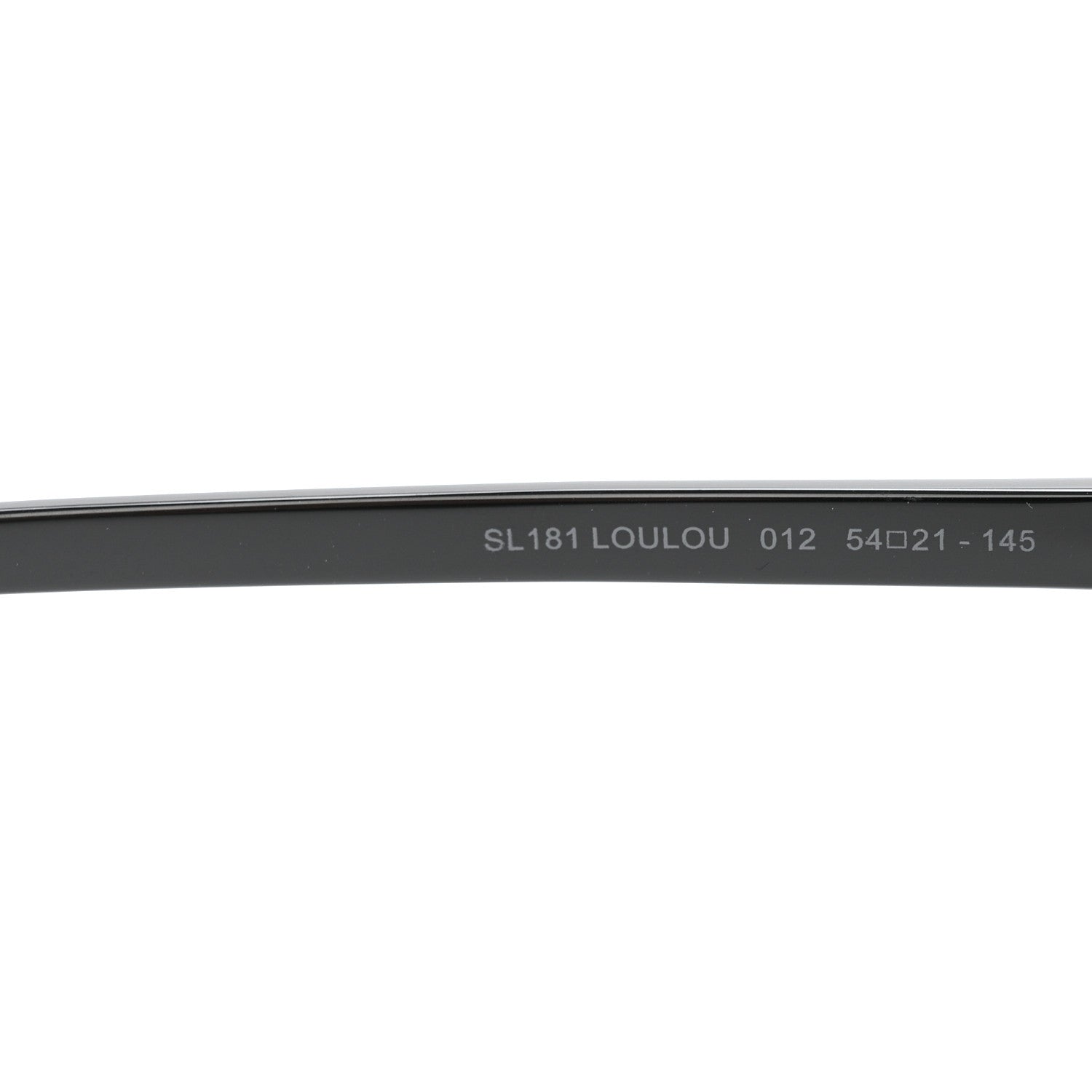 Saint Laurent Acetate Heart Frame Loulou SL181 Sunglasses Black White Havana 7 of 8