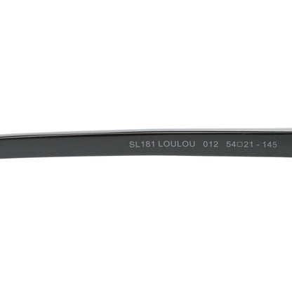 Saint Laurent Acetate Heart Frame Loulou SL181 Sunglasses Black White Havana 7 of 8