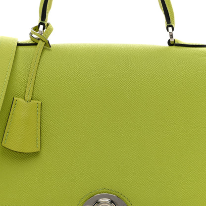 Moynat Carat Calfskin Rejane PM Anis 7 of 9