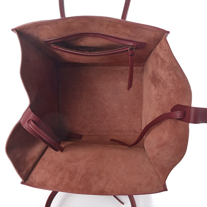 Celine Supple Calfskin Medium Phantom Luggage Burgundy 5 of 9