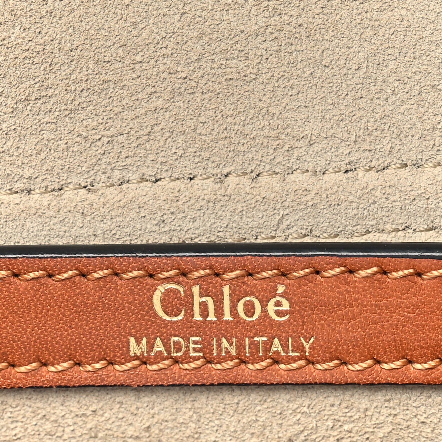 Chloe Calfskin Braided Small Hudson Shoulder Bag Caramel 6 of 10
