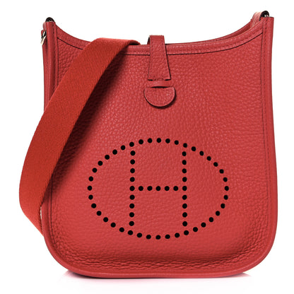 Hermes Taurillon Clemence Amazone Evelyne TPM Bougainvillea 1 of 7