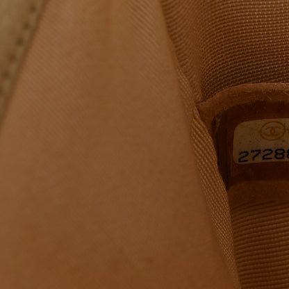 Chanel Metallic Calfskin Quilted Camellia Small Boy Flap Gold 7 of 18