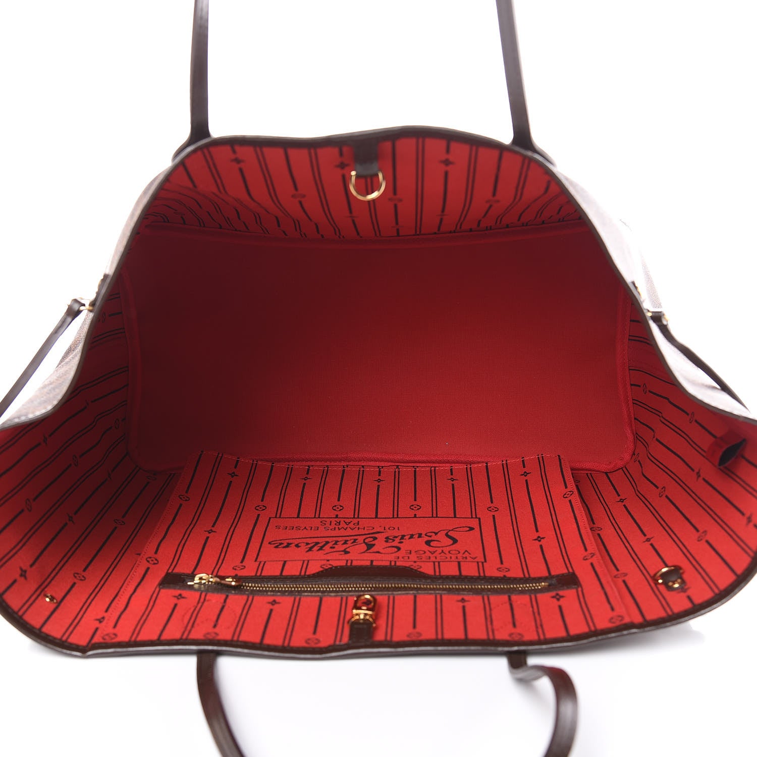 Louis Vuitton Damier Ebene Neverfull GM 5 of 11