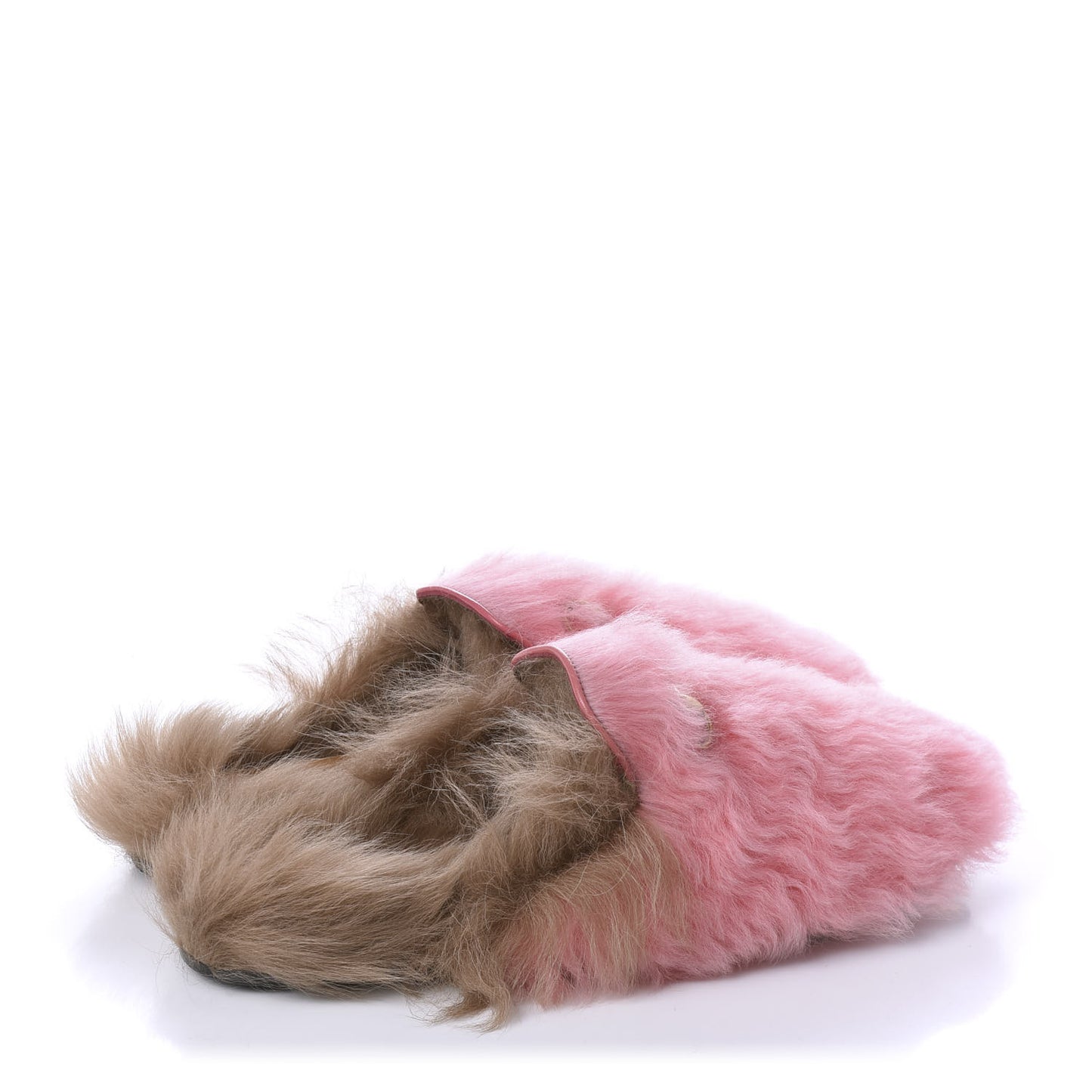 Merino Wool Womens Princetown Slippers 37 Pink