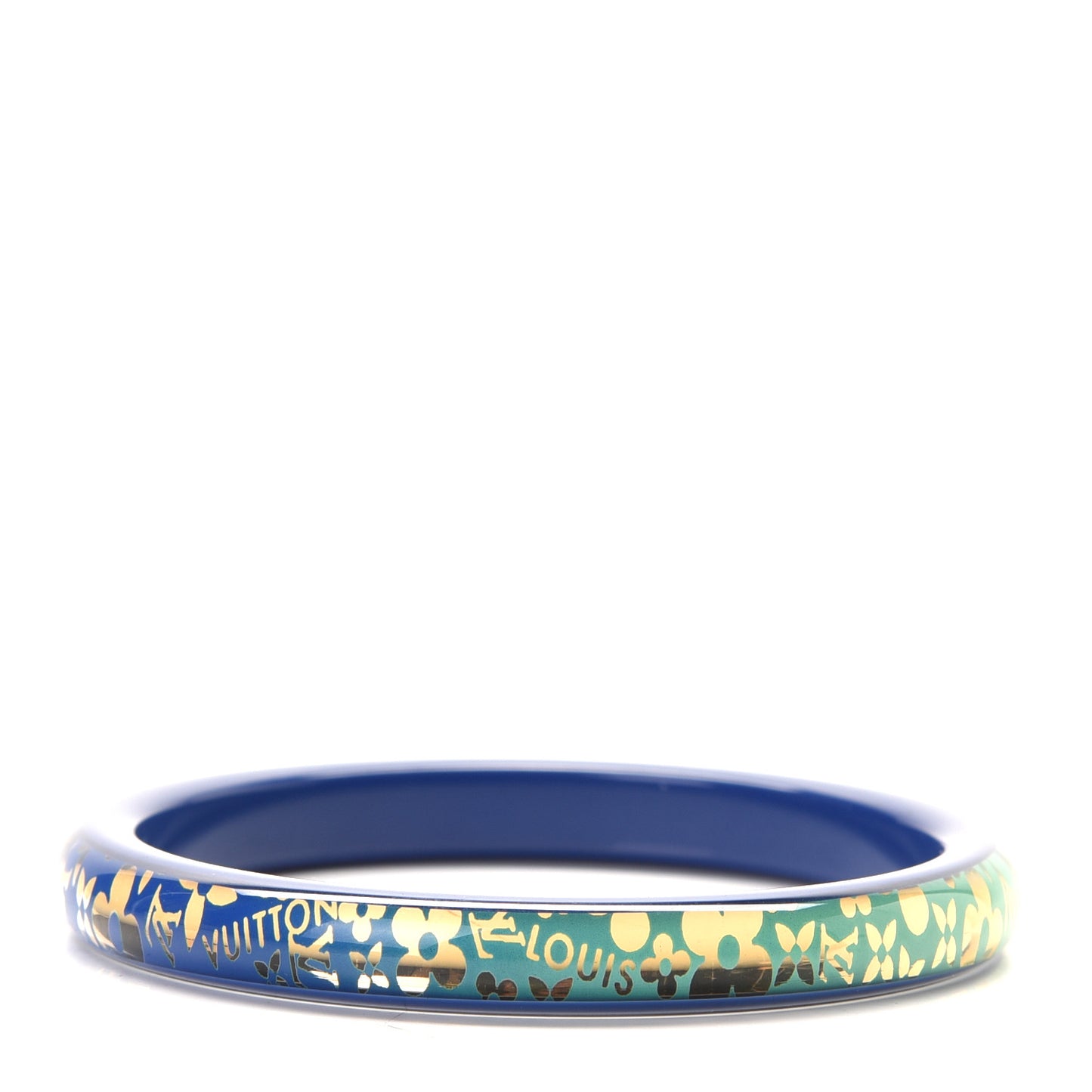 Resin Swarovski Medium Inclusion Bracelet PM Navy