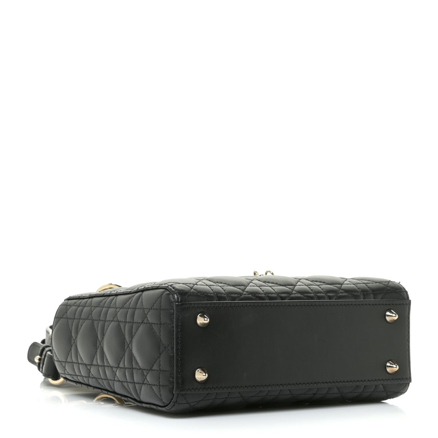 Lambskin Cannage Small My ABCDior Lady Dior Black